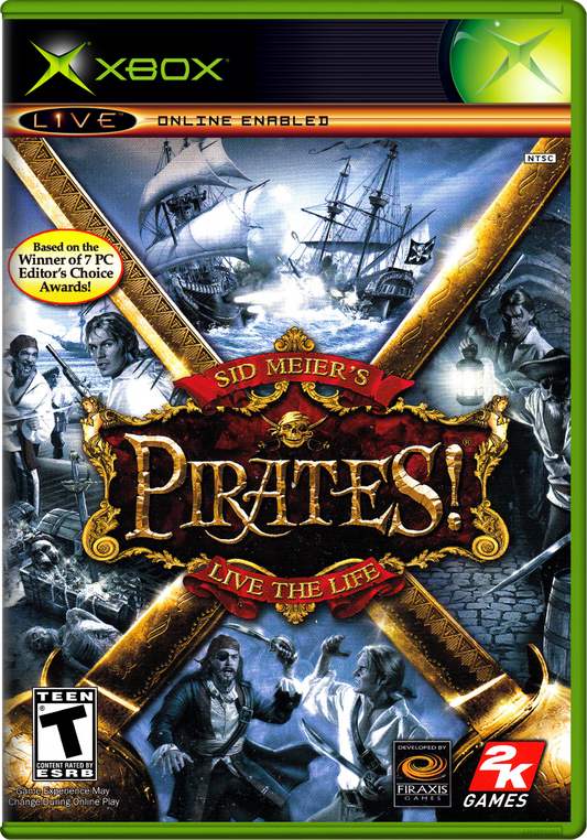 Sid Meier'S Pirates! (Usa, Europe) Xbox Print Poster