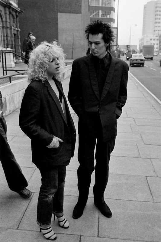 Sid Vicious And Girlfriend Nancy Spungen Vintage Jigsaw Puzzle Wall Deor Jigsaw Puzzle