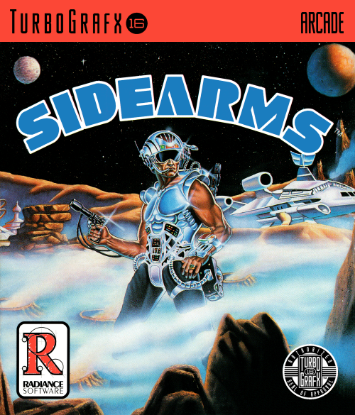 Side Arms Hyper Dyne Turbografx 16 Print Poster