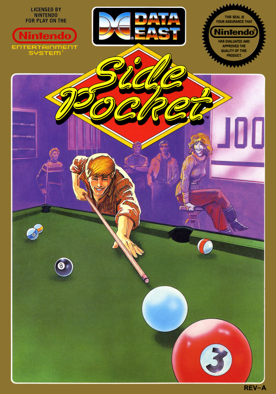 Side Pocket (Usa) Nes Print Poster