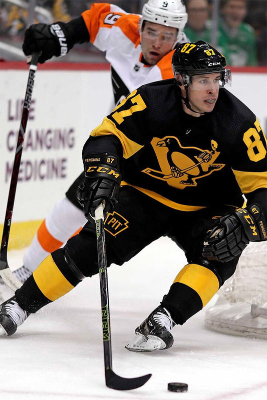 Sidney Crosby Celebrity Ice Hockey Player Match Jigsaw Puzzle