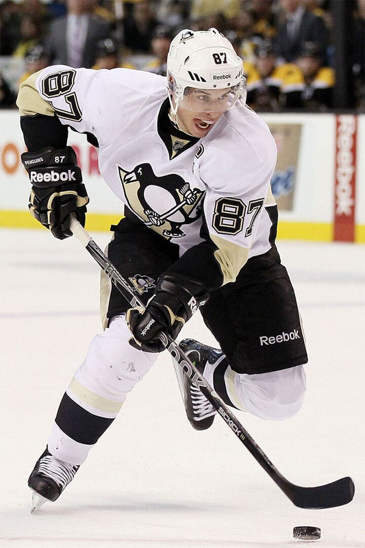 Sidney Crosby Celebrity Ice Hockey Player Style Jigsaw Puzzle