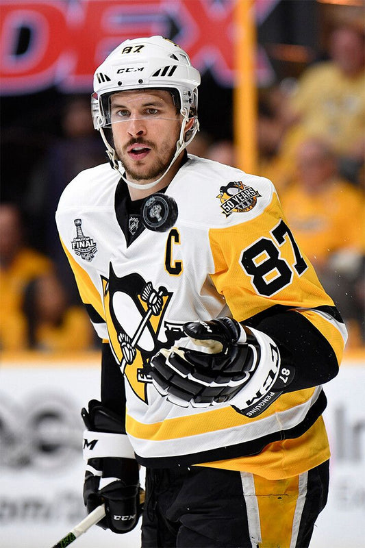 Sidney Crosby Ice Hockey Athlete Player Jigsaw Puzzle