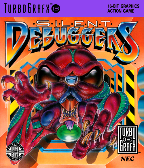 Silent Debuggers Turbografx 16 Print Poster