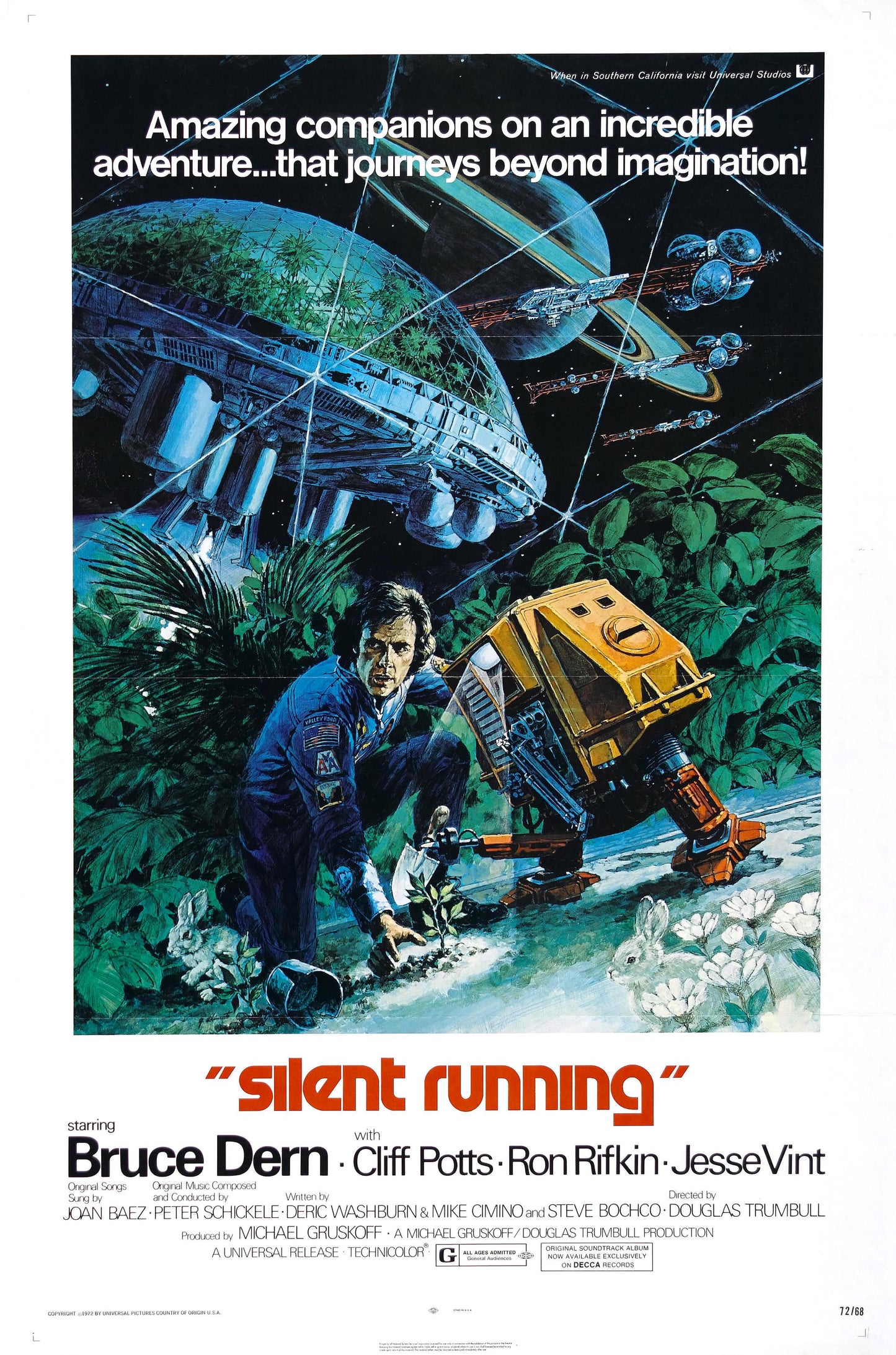 Silent Running 01 Movie Magnet