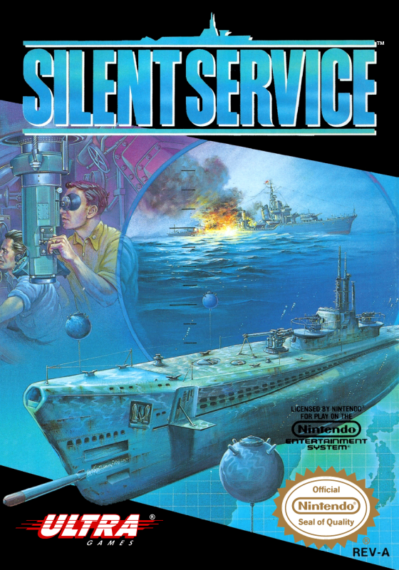 Silent Service (Usa) Nes Print Poster