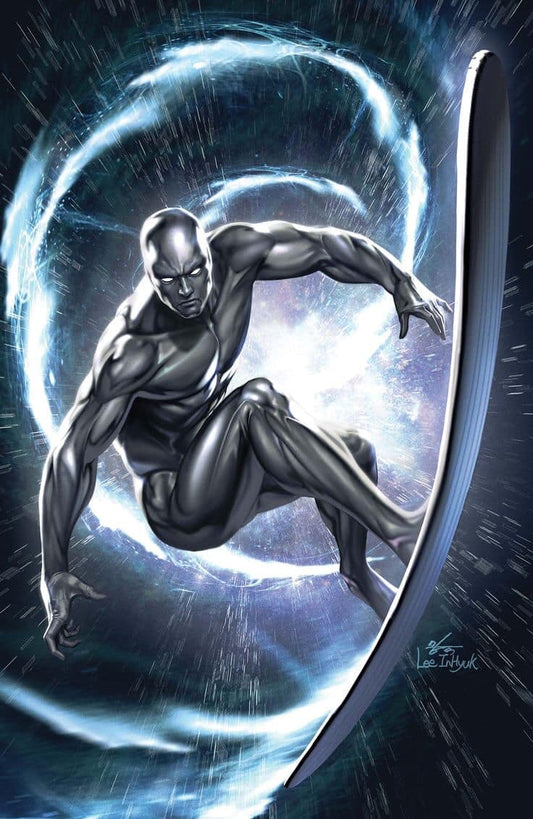 Silver Surfer Action Pose Print Poster