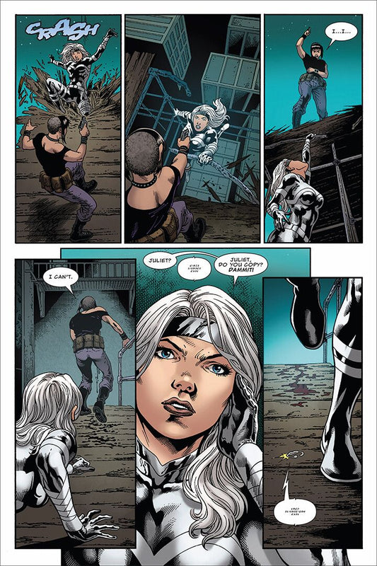 Silver Sable Fictional Character Wild Pack Leader Art Home Decor Jigsaw Puzzle