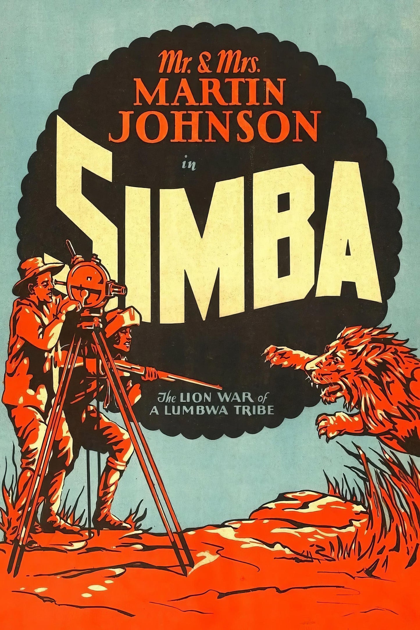 Simba The King Of The Beasts (1928) Movie Magnet