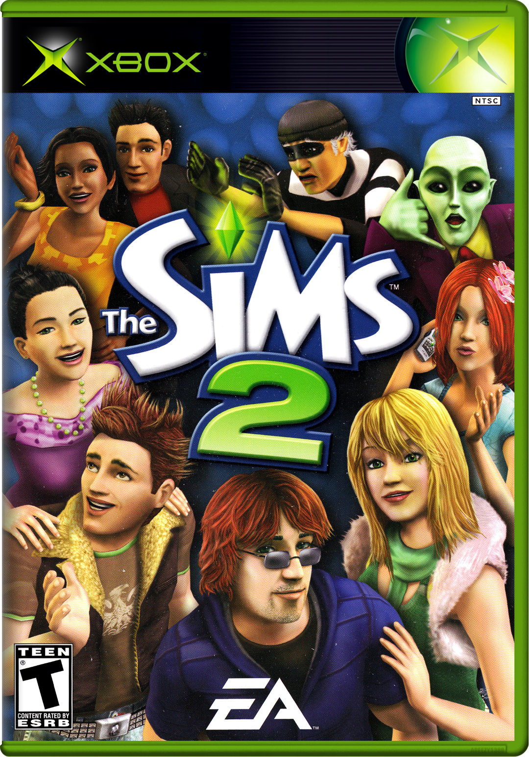 Sims 2, The Xbox Print Poster