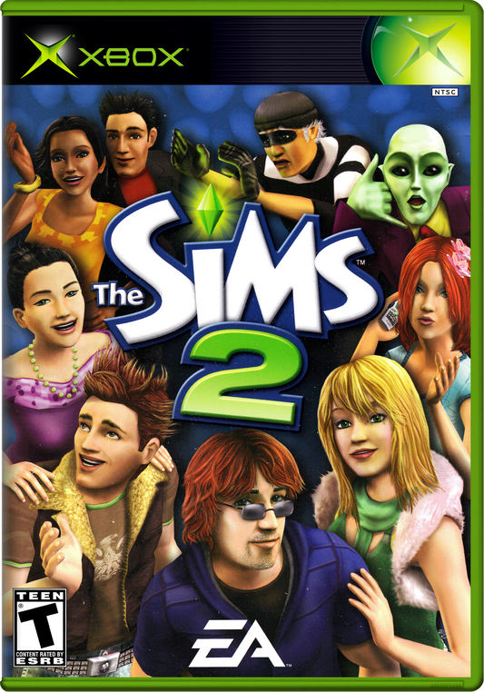 Sims 2, The Xbox Print Poster