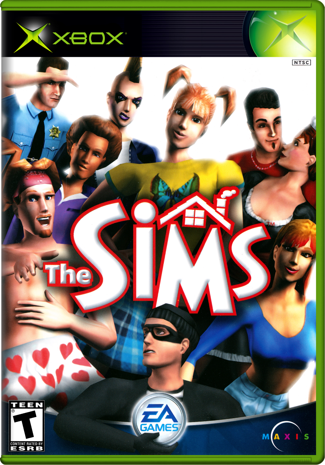 Sims, The Xbox Print Poster
