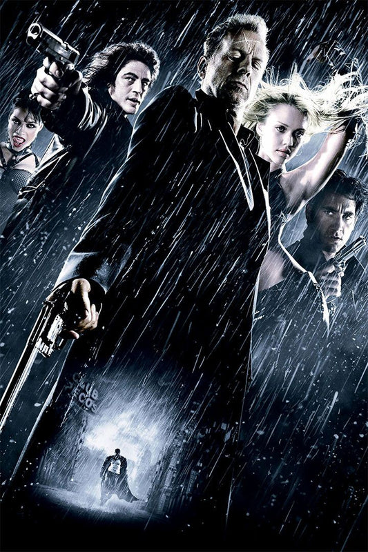 Sin City Action Crime Movie Painting Jigsaw Puzzle