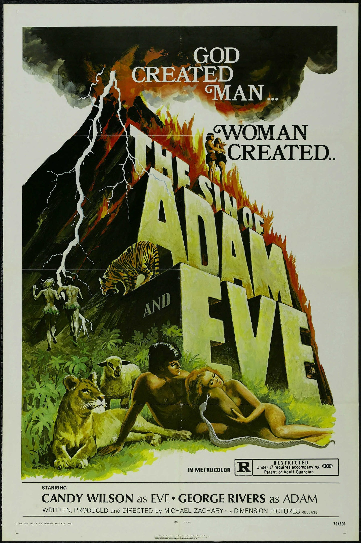 Sin Of Adam And Eve 01 Movie Magnet