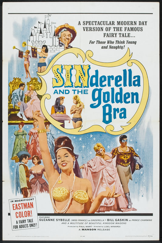 Sinderella And Golden Bra 01 Movie Magnet
