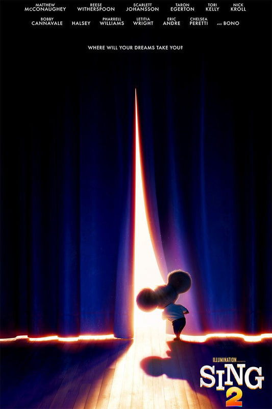 Sing 2 Animation Movie Print Painting Jigsaw Puzzle