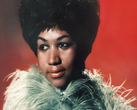 Singer Aretha Franklin Queen Of Soul Picture Keychain Keychain Print