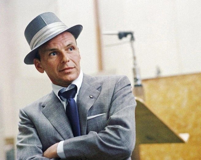 Singer Actor Frank Sinatra Glossy Keychain Celebrity Keychain Hollywood Print