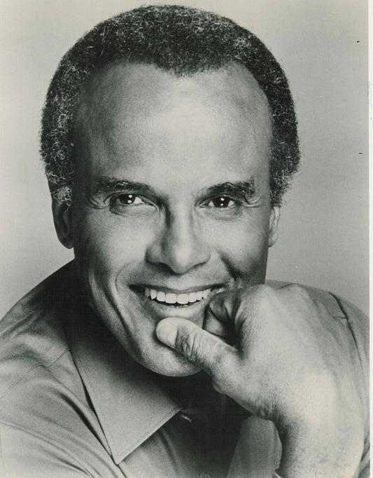 Singer & Actor Harry Belafonte Portrait Publicity Picture Keychain Print