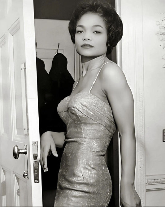 Singer & Actress Eartha Kitt Classic Retro Poster Photo