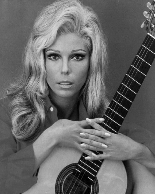 Singer & Actress Nancy Sinatra Promotional Picture Poster Photo