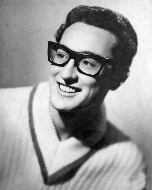 Singer Buddy Holly Glossy Photo Rock And Roll Portrait The Crickets Print