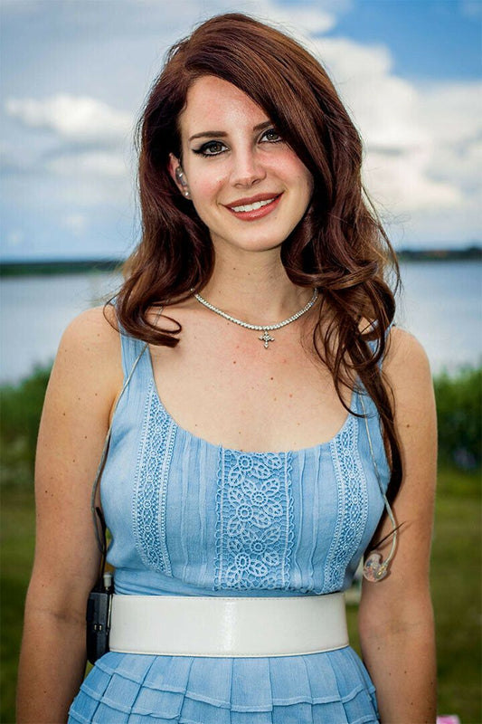 Singer Lana Del Rey Artist Music Print Painting Jigsaw Puzzle