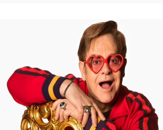 Singer & Pianist Elton John Classic Magnet Picture Magnet Print