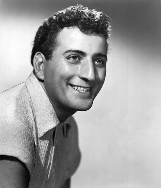Singer Tony Bennett Classic Picture Keychain Keychain Print