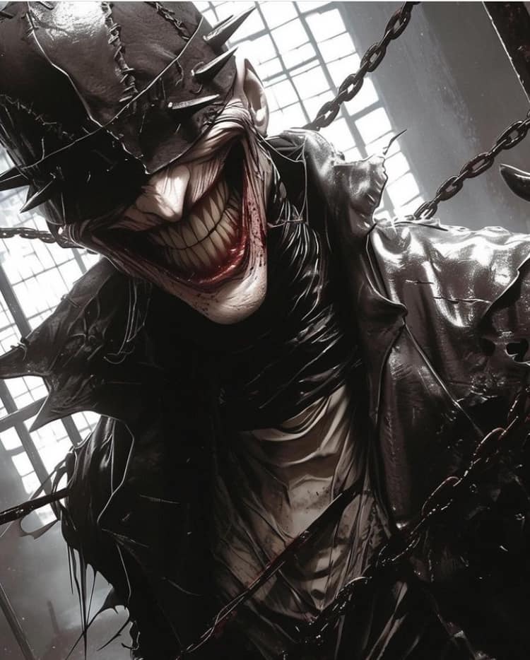 Sinister Character Portrait Print Poster