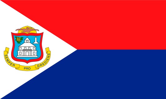 Sint Maarten Flag Magnet