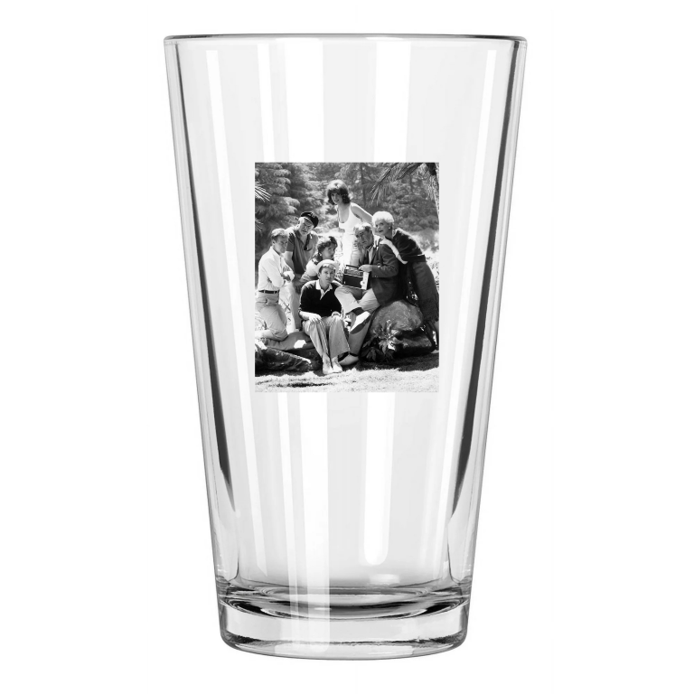 Sitcom Gilligan'S Island Bob Denver Photo Tv Show Pint Beer Drinking Glass