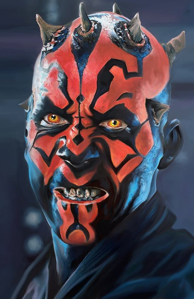 Sith Character Portrait Print Poster