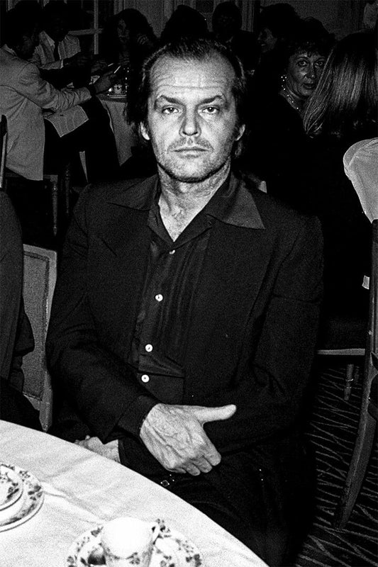 Sitting In Chair Jack Nicholson Movie Artist Jigsaw Puzzle