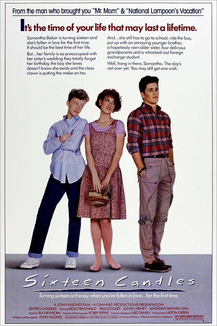 Sixteen Candles Movie American Comedy Art Print Decor Jigsaw Puzzle