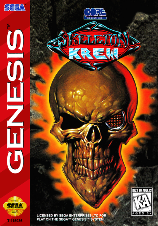 Skeleton Krew (Usa) Genesis Print Poster