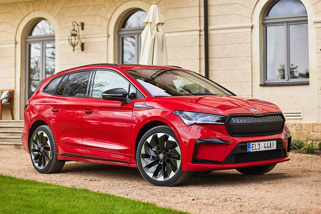 Skoda Enyaq Sportline Iv Czech Automobile Art Home Decor Jigsaw Puzzle