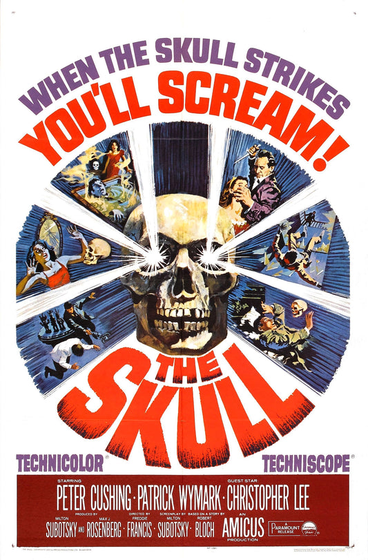 Skull 01 Movie Magnet