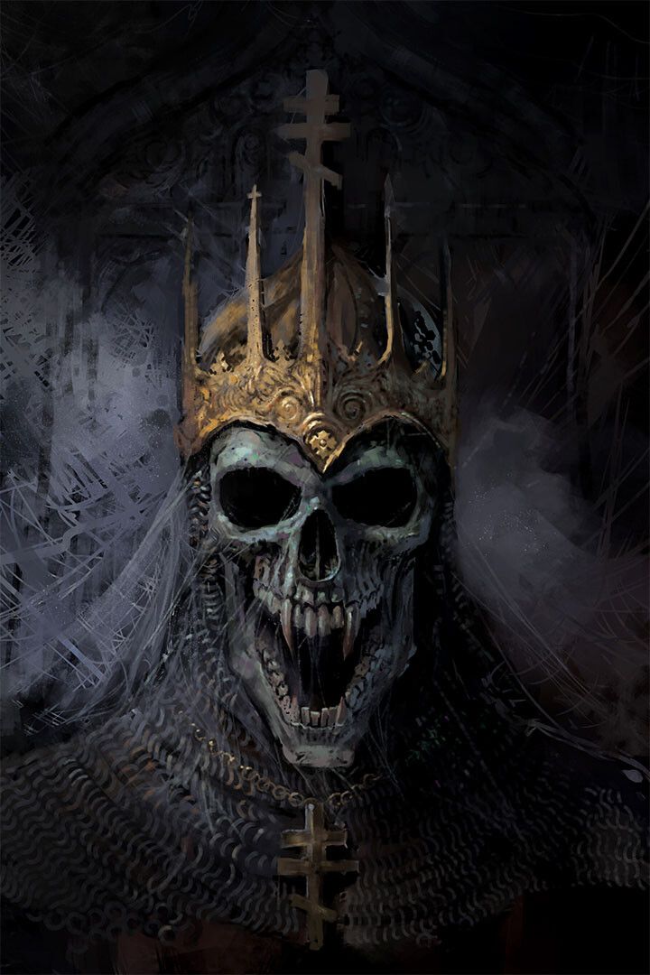 Skulls Head Smooth Design Fantasy Print Jigsaw Puzzle
