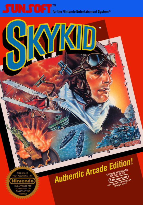 Sky Kid (Usa) Nes Print Poster