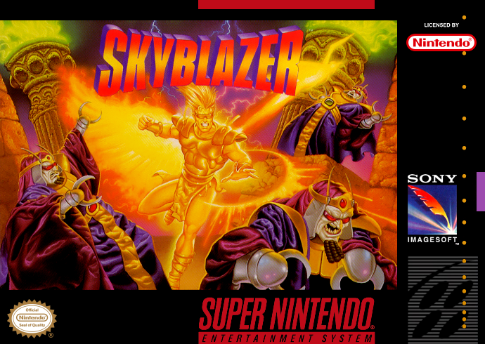 Skyblazer (Usa) Snes Keychain