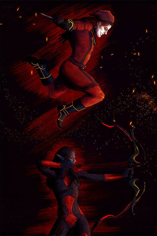 Skyrim The Dark Brotherhood Video Game Action Jigsaw Puzzle