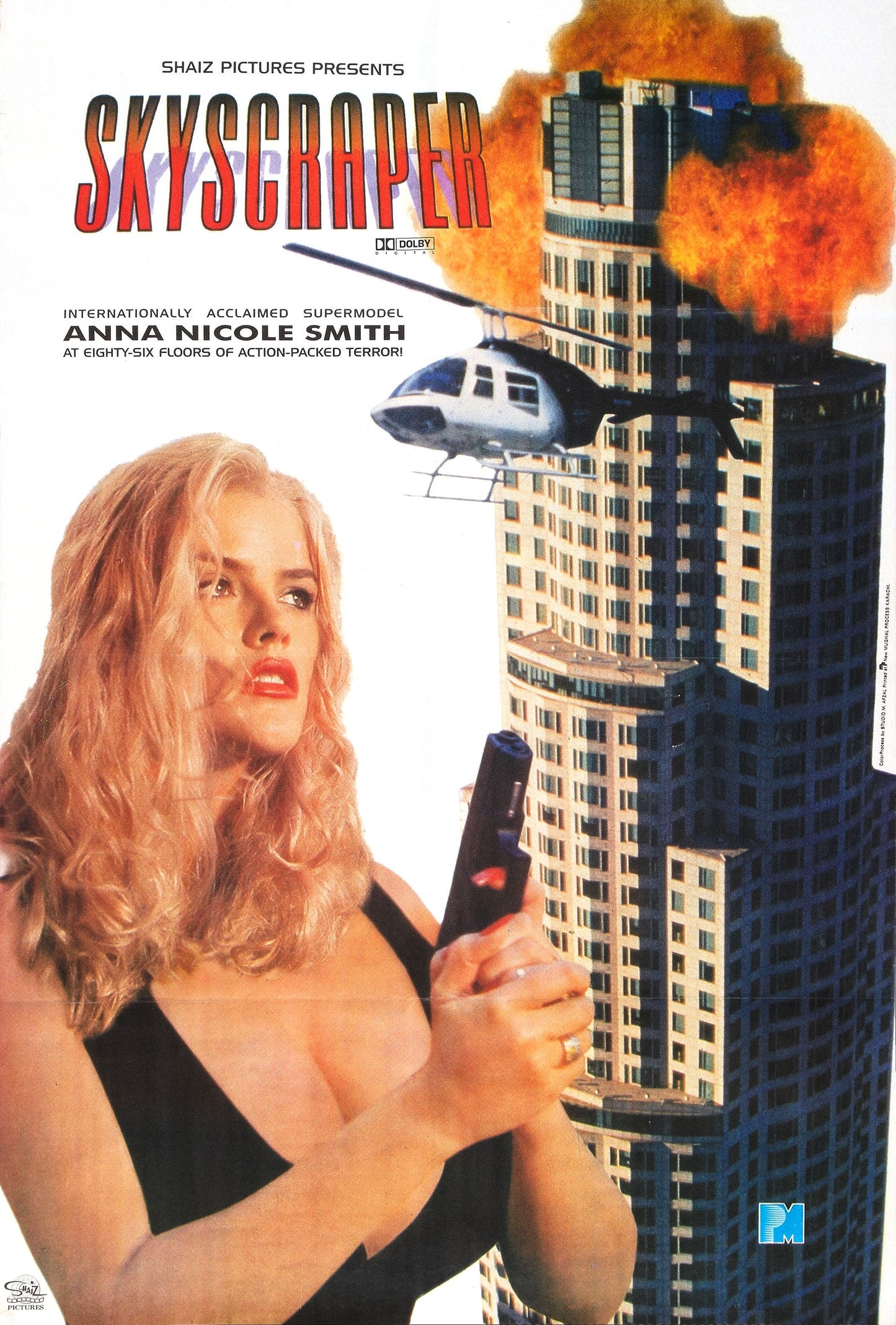 Skyscraper 01 Movie Magnet