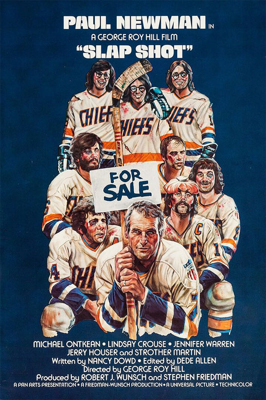 Slap Shot 1977 Drama Comedy Sports Cinema Film Movie Jigsaw Puzzle