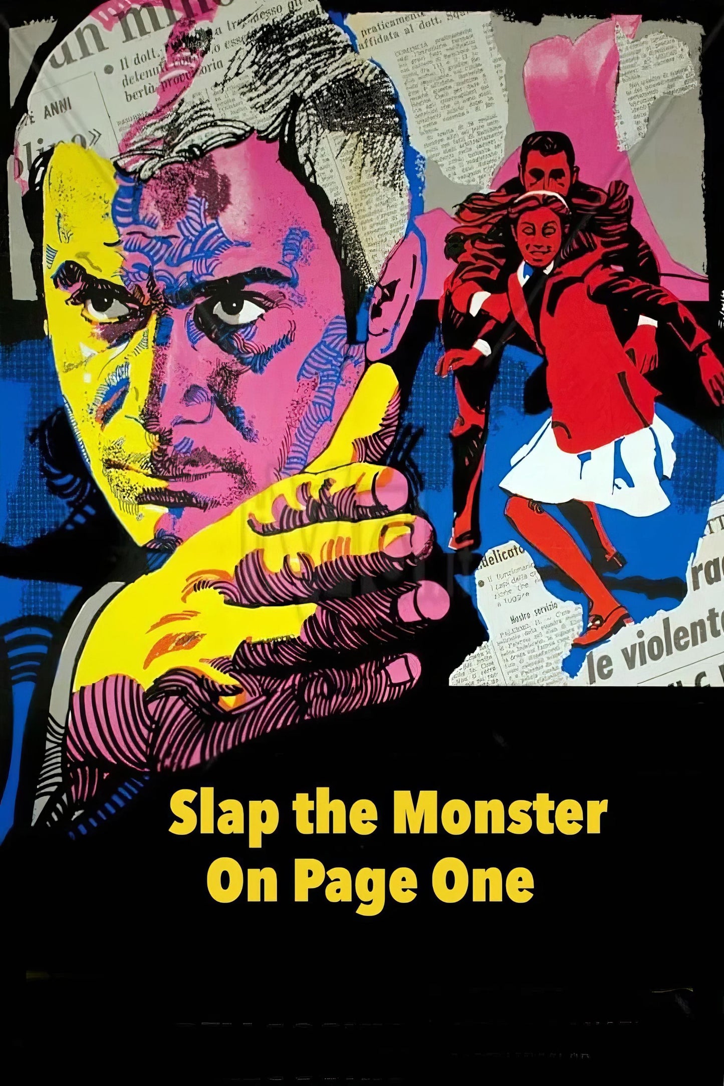 Slap The Monster On Page One (1972) Movie Magnet