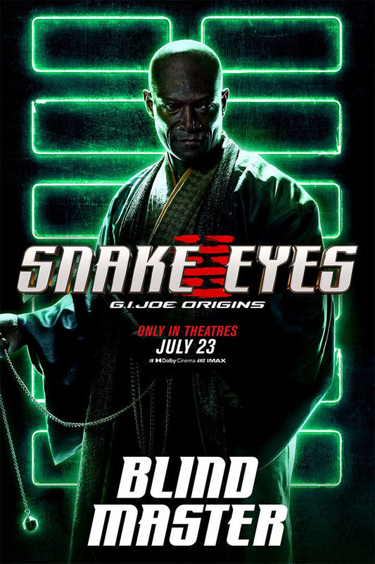 Snake Eyes 2021 Gi Joe Origins Action Painting Wall Home Decor Jigsaw Puzzle