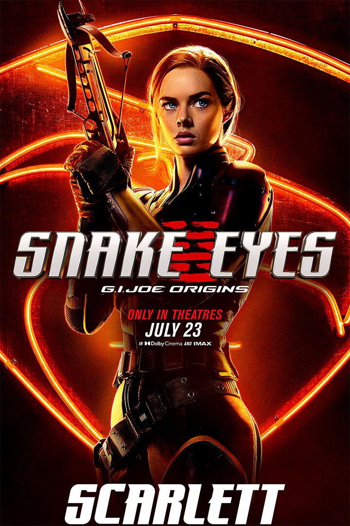 Snake Eyes Movie Gi Joe Origins Print Jigsaw Puzzle