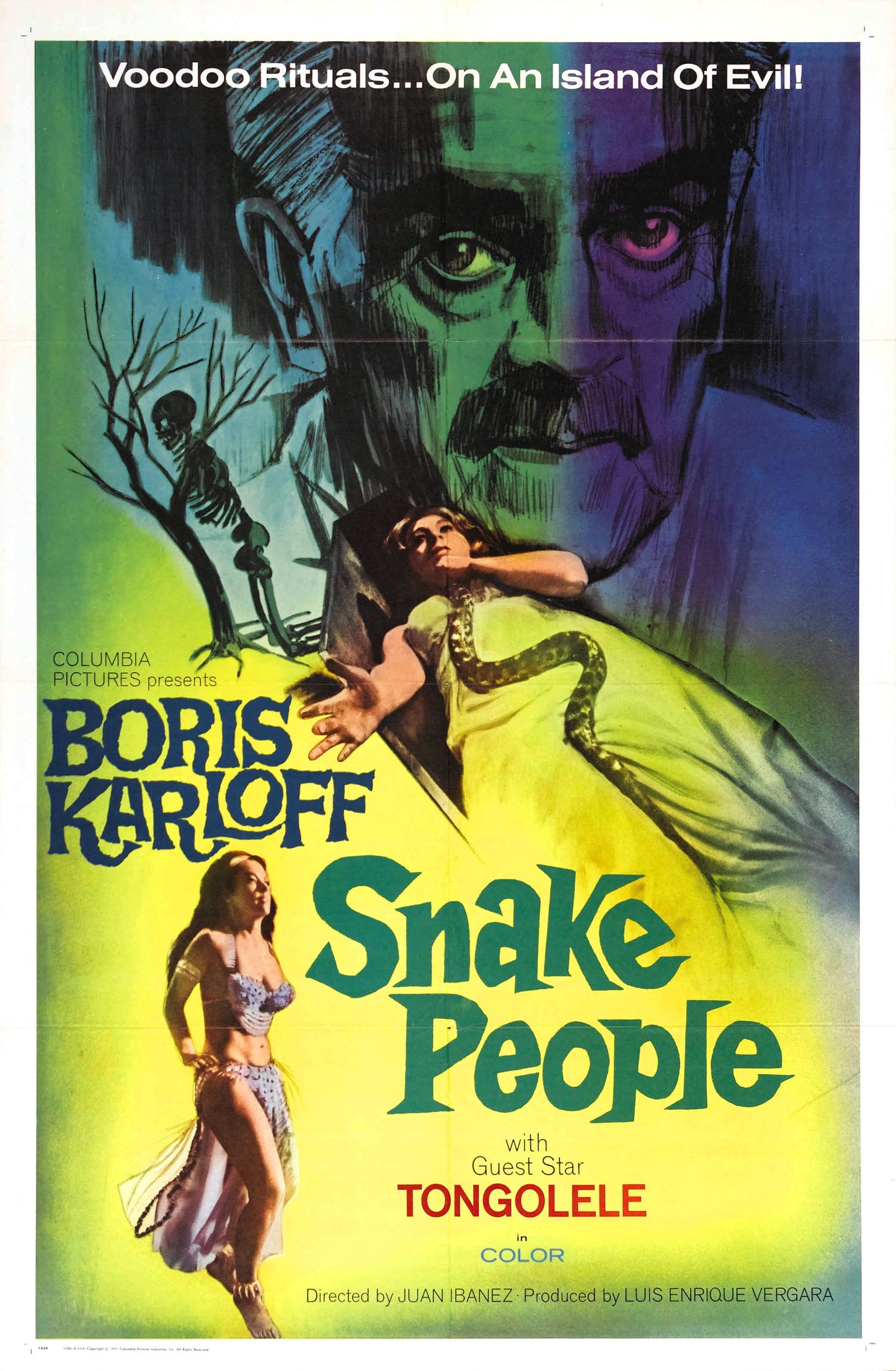 Snake People 01 Movie Magnet