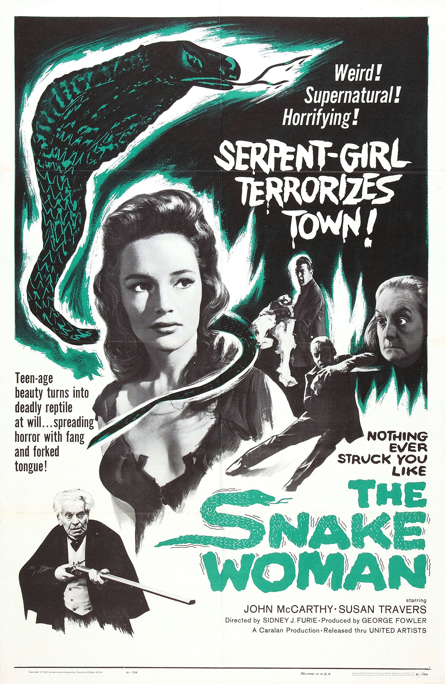 Snake Woman 01 Movie Magnet