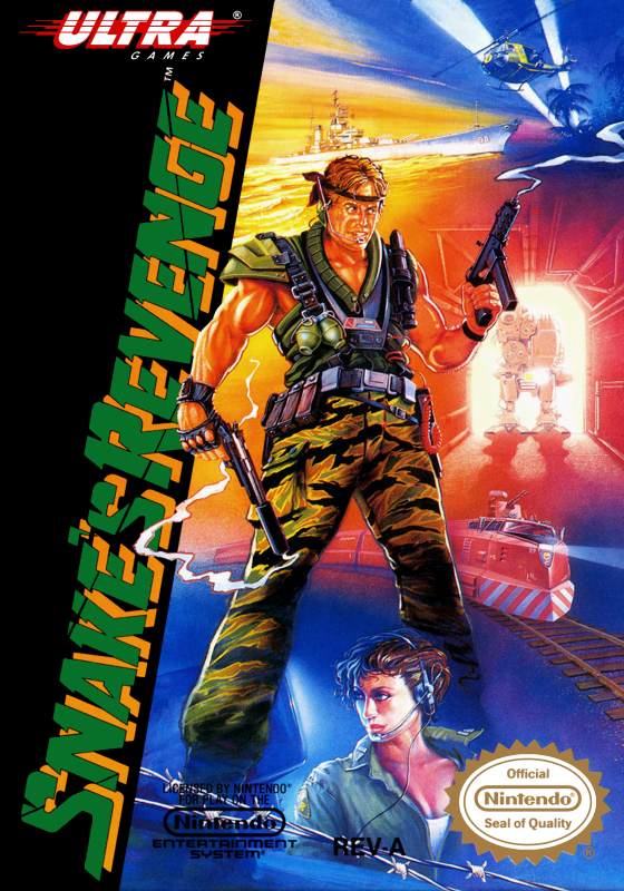 Snake S Revenge (Usa) Nes Keychain